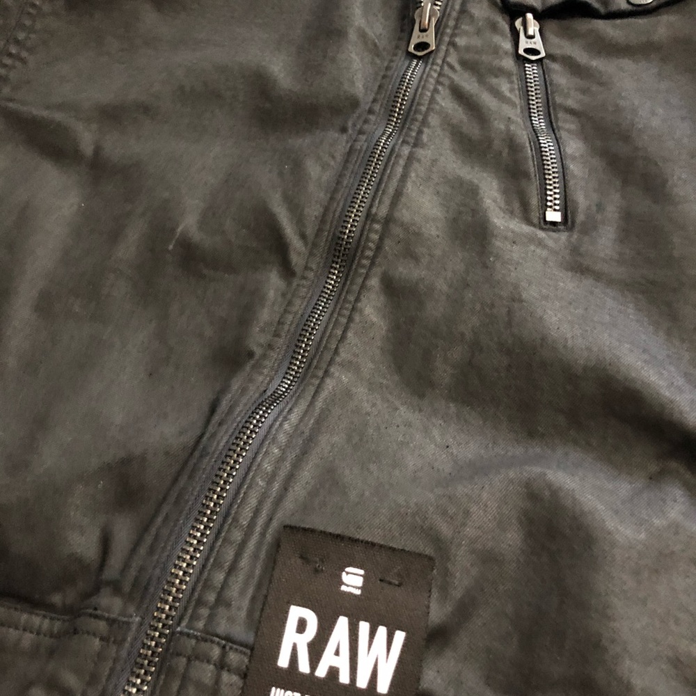 G Star Raw waxed denim men’s jacket - Picture 3 of 6
